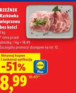 Lidl Karkówka Rzeźnik oferta