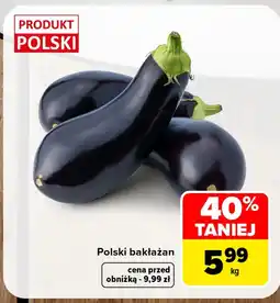 Carrefour Market Bakłażan Polski oferta