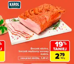 Carrefour Market Boczek surowy Karol oferta