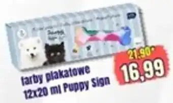 Farby Plakatowe Puppy Sign