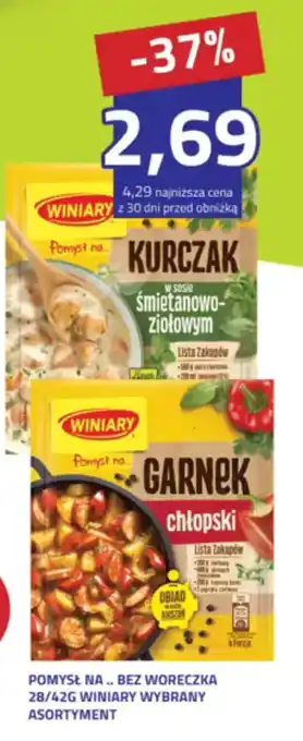 Winiary Kurczak w sosie śmietanowo-ziołowym