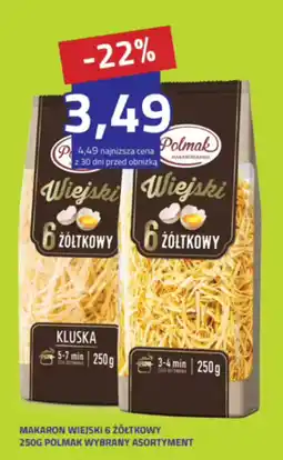 Hildebrandt Makaron Wiejski 6 Żółtkowy Polmak oferta