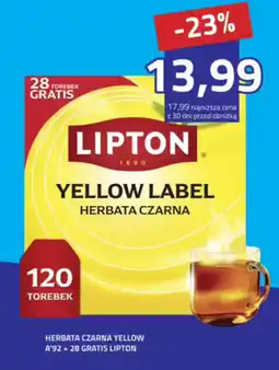 Hildebrandt Herbata Czarna Yellow Lipton oferta