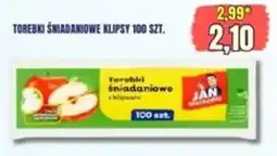 Hale Banacha Torebki śniadaniowe z klipsami JAN oferta