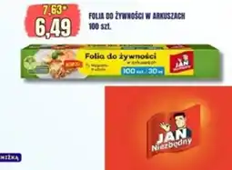 Hale Banacha Folia do żywności w arkuszach JAN oferta