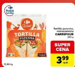 Globi Tortilla z ziarnami Carrefour Classic oferta