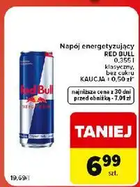 Globi Napój energetyczny bez cukru Red Bull oferta