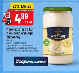 Polomarket Majonez z jaj od kur z wolnego wybiegu Wytworny Na Szlaku Smaku oferta
