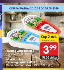 Market Point Twaróg wiejski klinek chudy Piątnica oferta