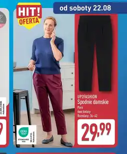 ALDI Spodnie damskie Up2Fashion oferta