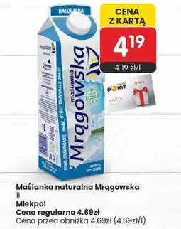 Market Point Maślanka naturalna Mrągowska oferta