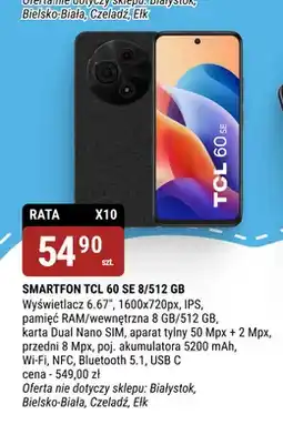 bi1 Smartfon Tcl 60 Se oferta