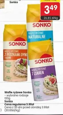 Market Point Wafle ryżowe Sonko Naturalne oferta