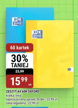 bi1 Zeszyt A4 60 kartek Oxford oferta