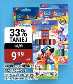 bi1 Kredki ołówkowe Bambino 12 szt oferta