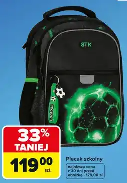 Carrefour Plecak szkolny STK oferta