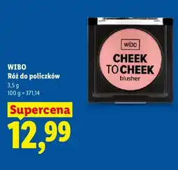 Lidl Róż do policzków Wibo Cheek to oferta