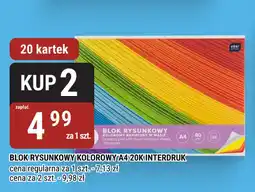 bi1 Blok rysunkowy kolorowy A4 Interdruk oferta