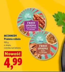 Lidl Prażona cebula o smaku bekonu Mcennedy oferta