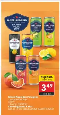 Market Point Włoski napój gazowany San Pellegrino Chinotto oferta