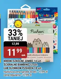 bi1 Kredki ścieralne Bambino 12 szt oferta