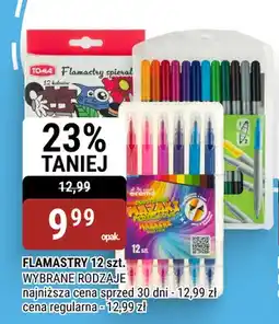 bi1 Flamastry spiralne Toma 12 szt oferta