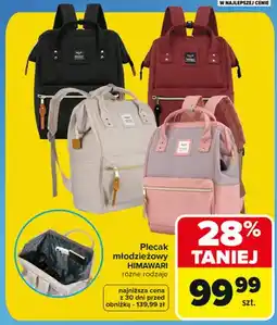 Carrefour Plecak młodzieżowy Himawari oferta
