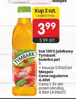 Market Point Sok jabłkowy Tymbark 100% oferta