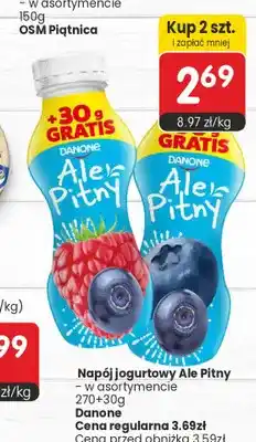 Market Point Napój jogurtowy Danone Ale Pitny malinowy oferta