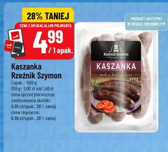 Kaszanka Rzeźnik Szymon