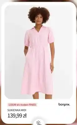 BonPrix Sukienka midi Bonprix oferta