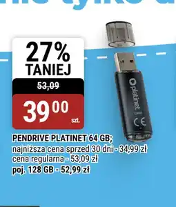 bi1 Pendrive Platinet 64 Gb oferta