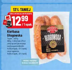 Polomarket Kiełbasa Głogowska Pekpol oferta