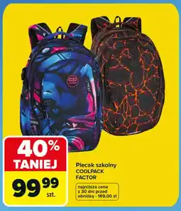 Carrefour Plecak szkolny Coolpack Factor oferta