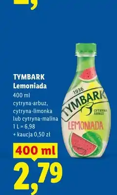 Lidl Lemoniada Tymbark Cytryna-Malina oferta