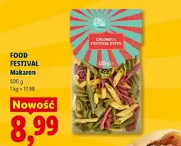 Lidl Makaron Colorful Festival Pasta Food oferta