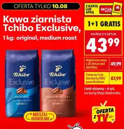 Biedronka Kawa ziarnista Tchibo Exclusive Original oferta
