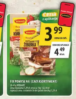 Arhelan Fix Pomysł na soczystego kurczaka z papryką Winiary oferta