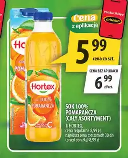Arhelan Sok pomarańcza Hortex 100% oferta