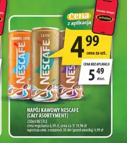 Arhelan Napój kawowy Nescafe Latte oferta