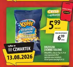 Arhelan Orzeszki ziemne solone Kriss oferta