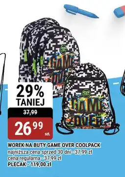 bi1 Worek na buty Game Over Coolpack oferta