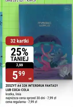 bi1 Zeszyt A4 32 kartek Interdruk Fantasy oferta