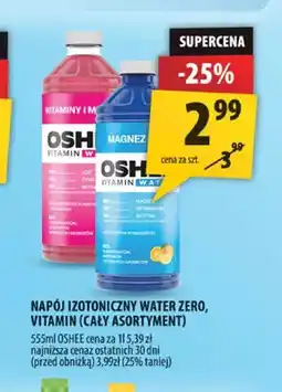 Arhelan Napój izotoniczny Oshee Water Zero Vitamin oferta