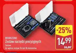 ALDI Zestaw narzędzi precyzyjnych Workzone 36-elementowy oferta