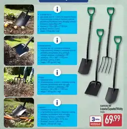 ALDI Łopata ostra Gardenline oferta