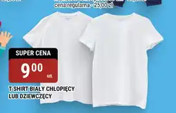 bi1 T-shirt biały chłopięcy oferta