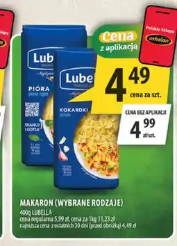 Arhelan Makaron pióra Lubella oferta