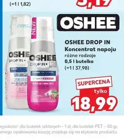 Kaufland Koncentrat napoju Oshee Drop In Zero oferta