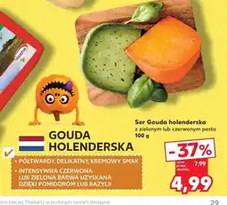 Kaufland Ser Gouda holenderska z czerwonym pesto oferta